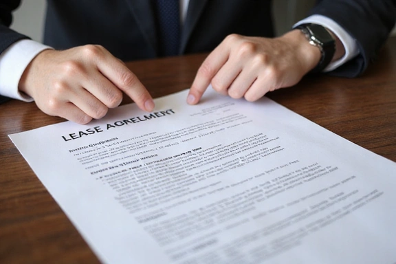 Lease agreement review