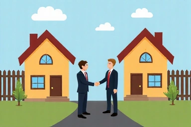 Illustration of property dispute resolution